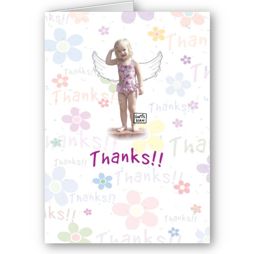 thank you card images. Cute Thank You Card by